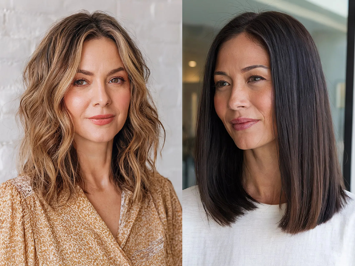 Beautiful hairstyles for medium length hair for women over 40