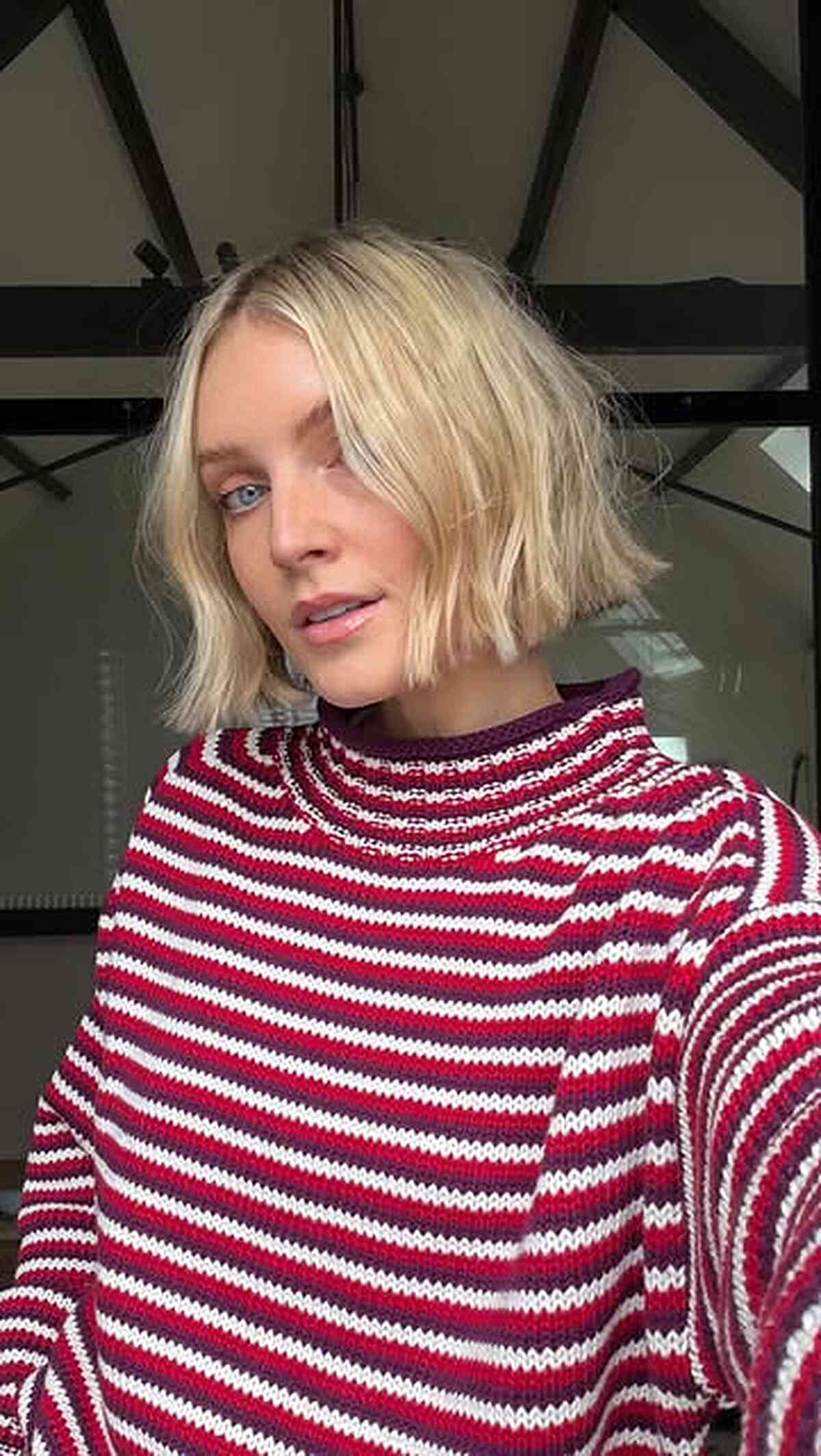 Buttery Blonde Soft Bend Bob