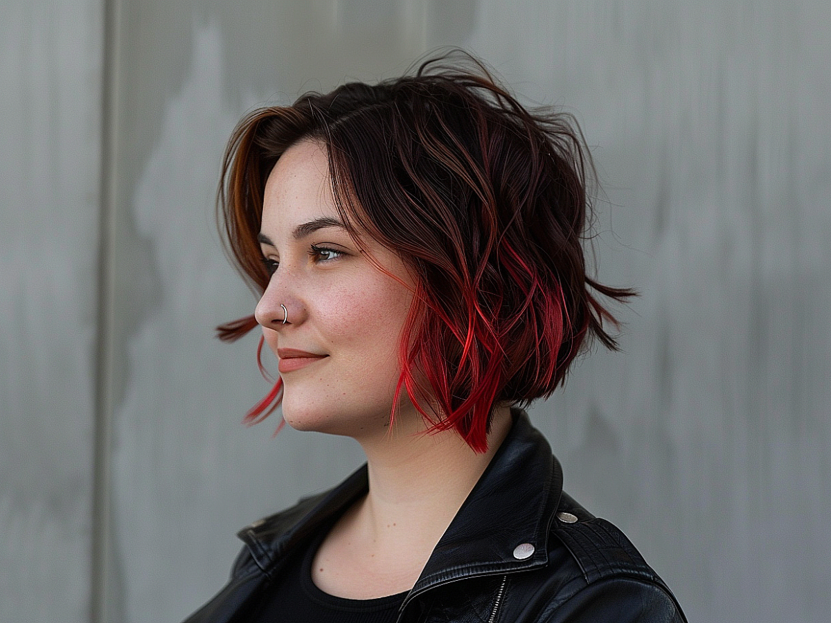 Edgy bob haircuts for women