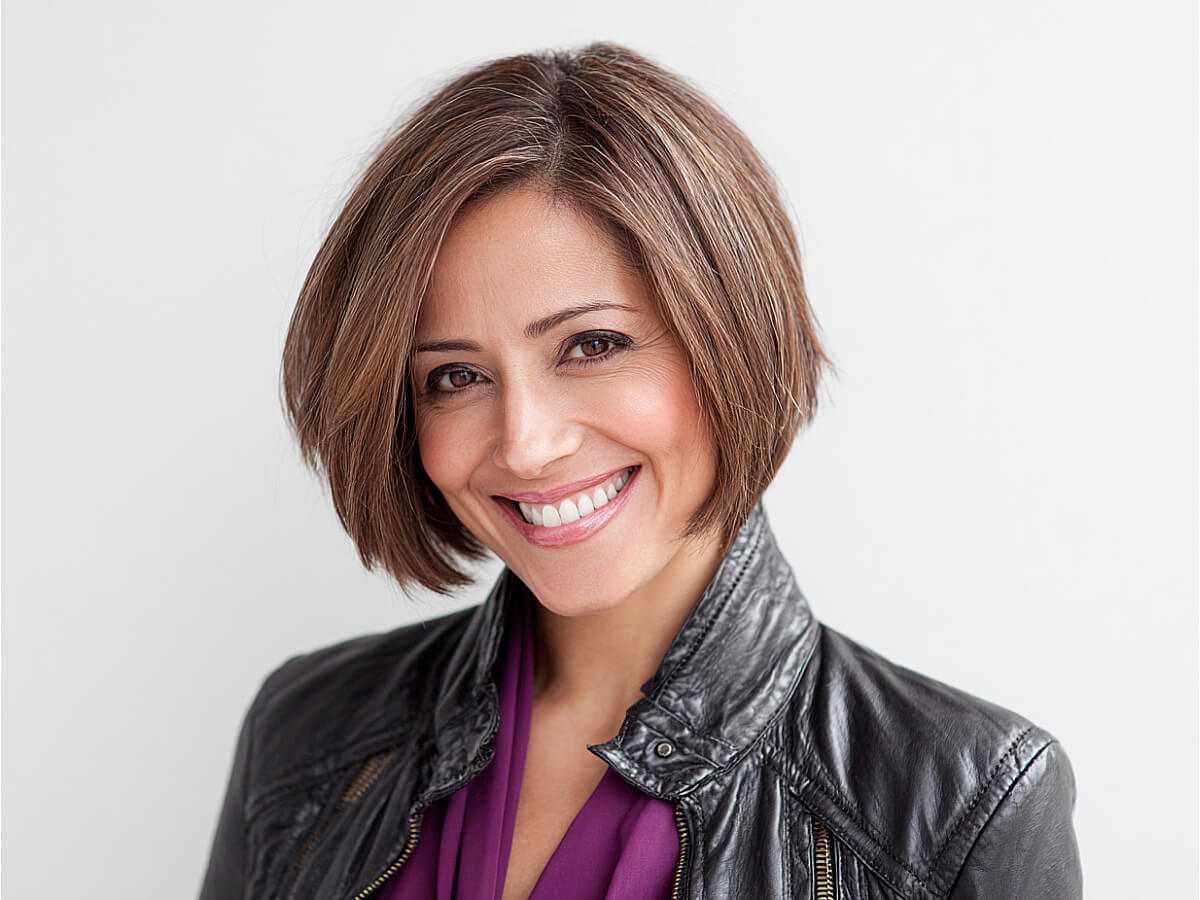 Hottest chin-length bob ideas for women over 40