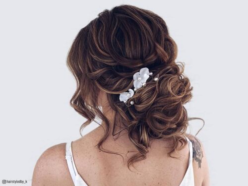 Loose updos for women