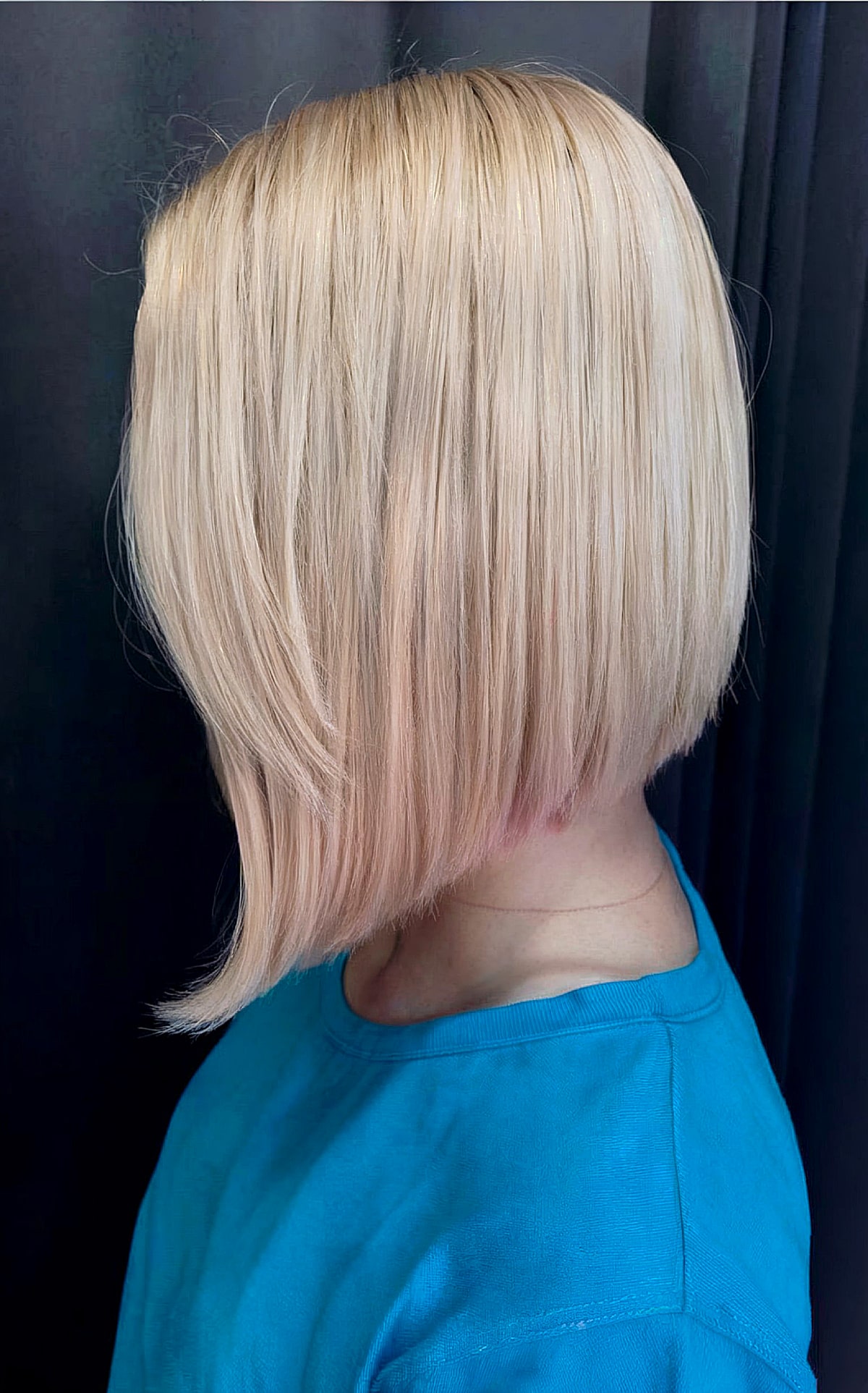 Slightly Angled Lob Cut