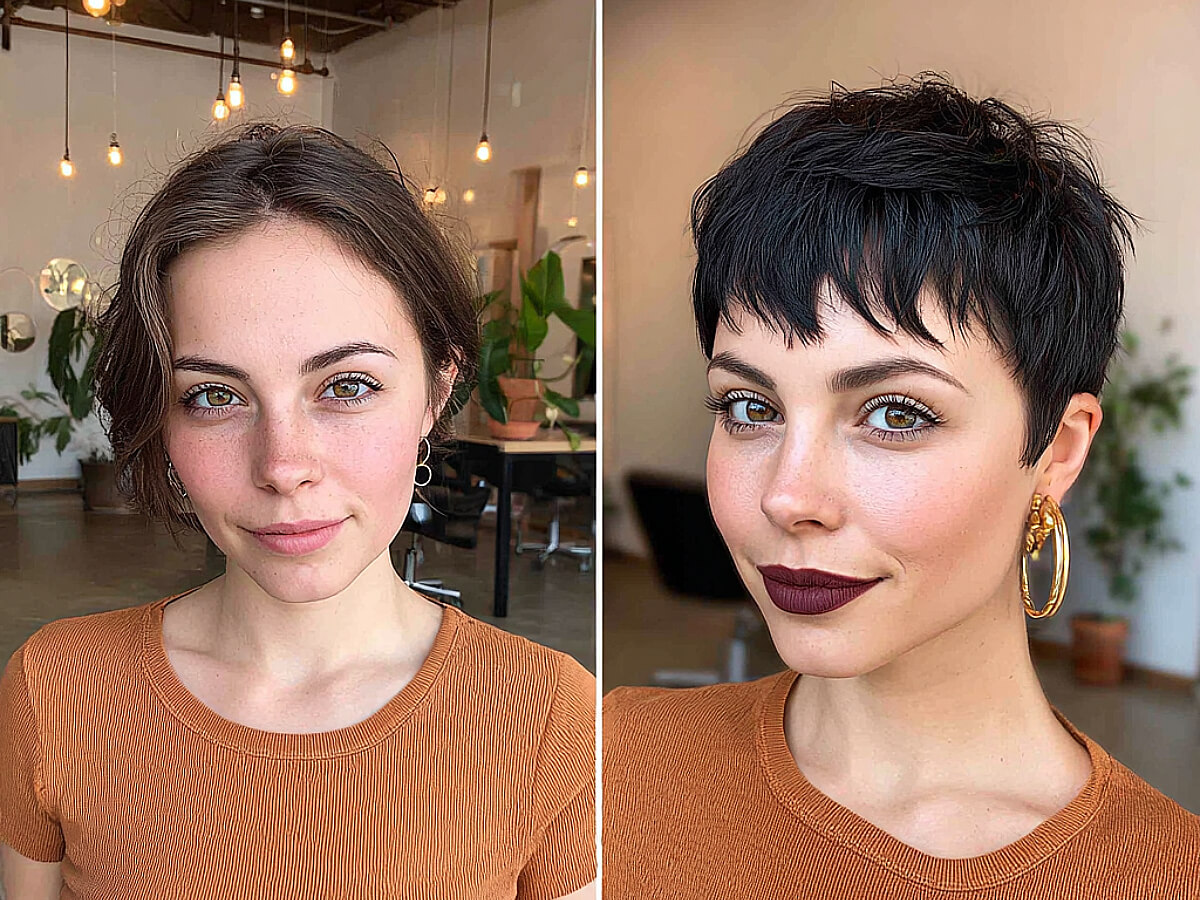 Very short hair styles for women