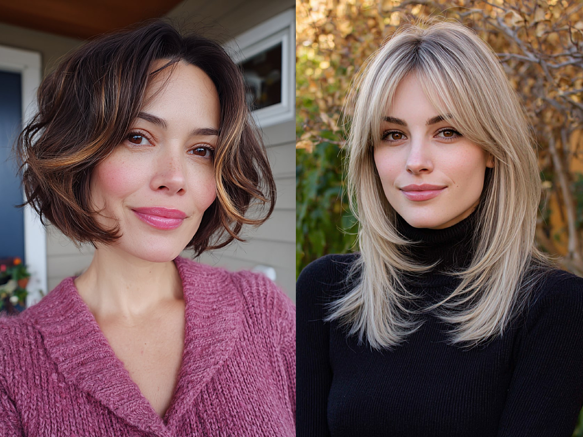 Youthful layered haircuts for fine hair